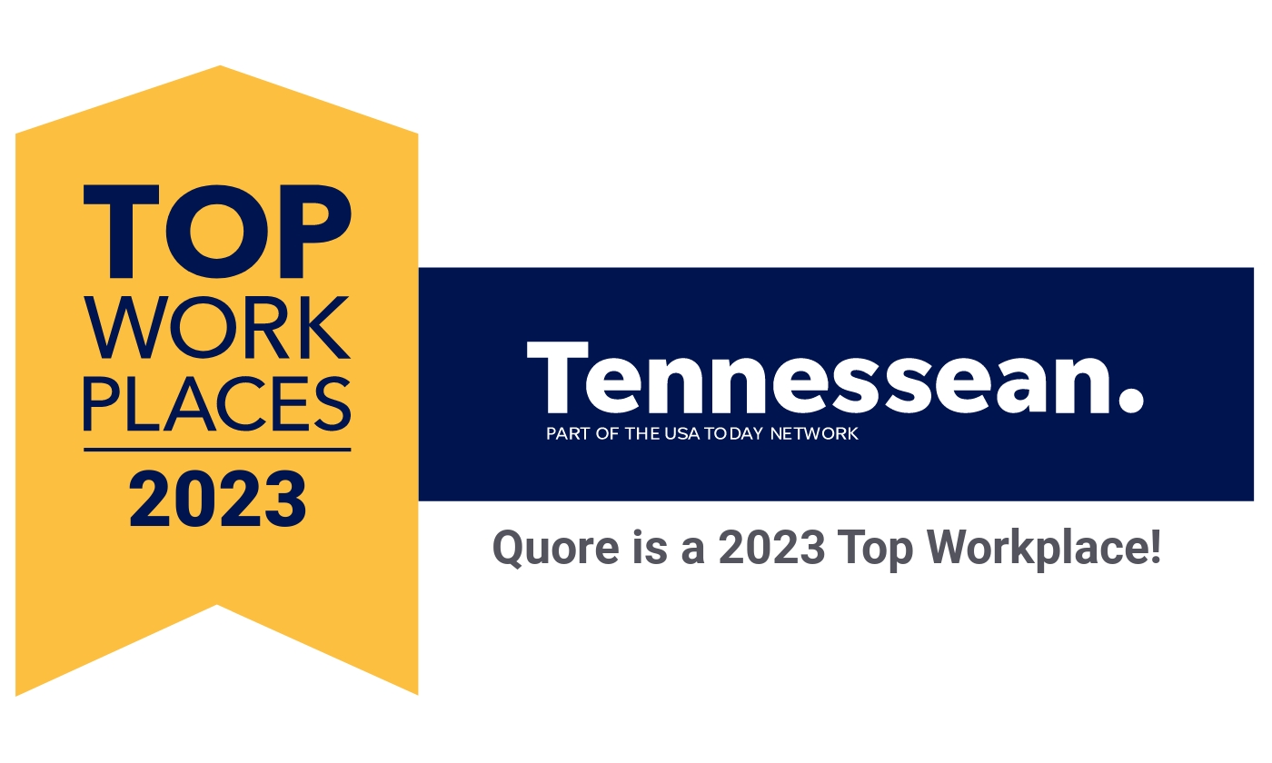 The Tennessean Names Quore One of the 2023 Top Workplaces 